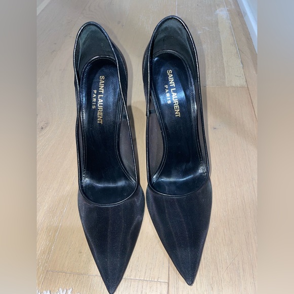 Saint Laurent Anja Mesh Pointed Toe Pump size 39, lightly worn - Picture 4 of 16